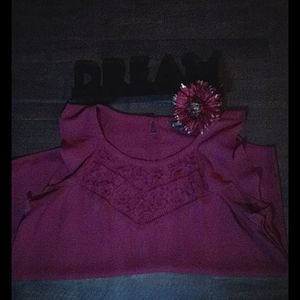 Express Cap Sleeve Blouse